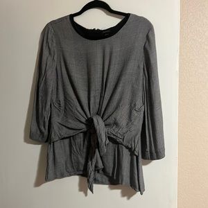 Ann Taylor quarter sleeve blouse large